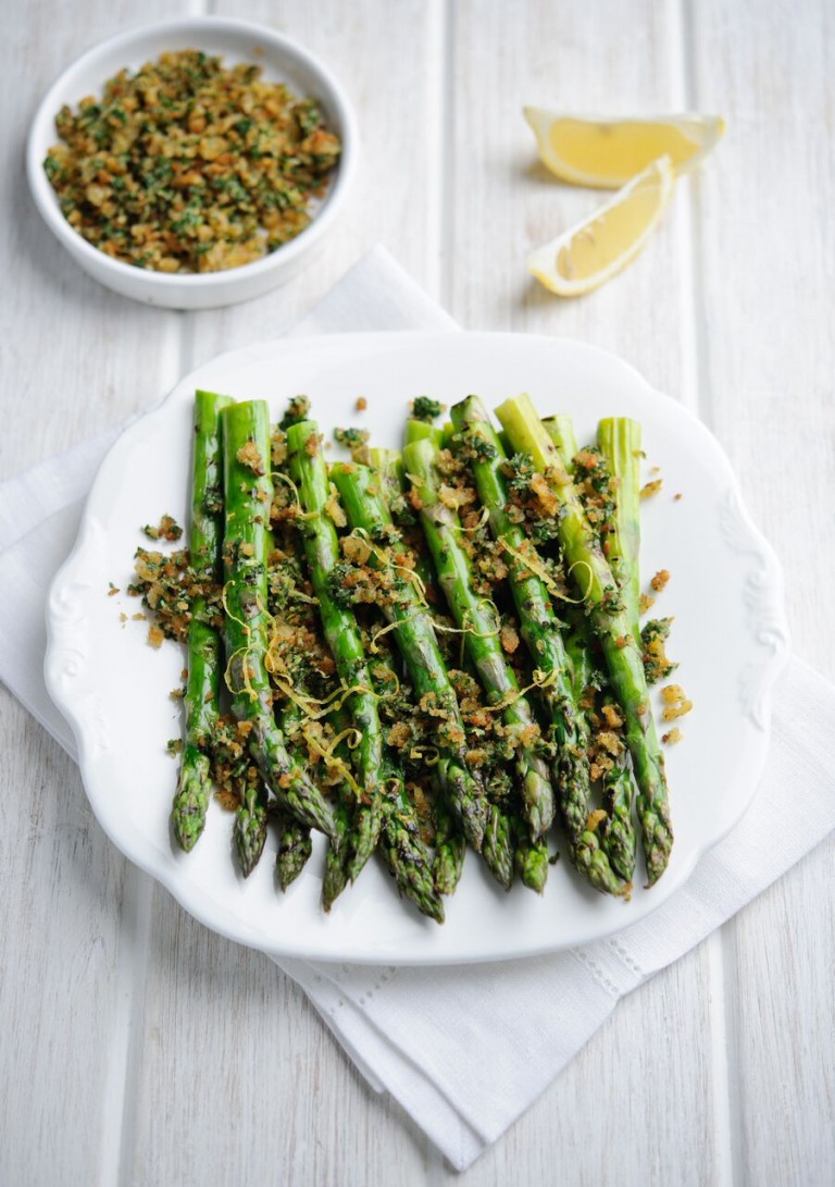 Griddled British Asparagus with Gremolata British Asparagus