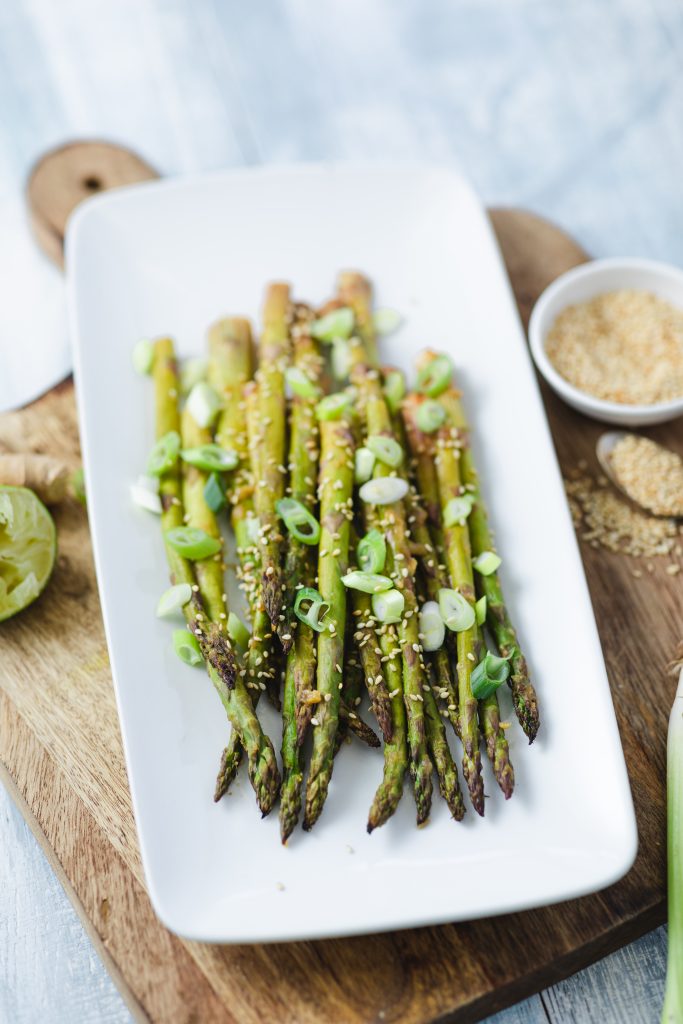 Ginger Miso Grilled British Asparagus | British Asparagus